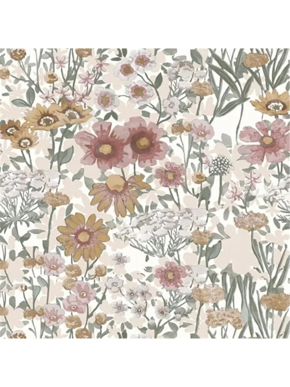 Vintage Floral Peel Stick Wallpaper Removable Vinyl Contact Paper Waterproof